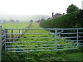 TA0379 : Gated route to Flixton Brow by Christine Johnstone