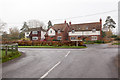 Houses on T-junction at Houghton