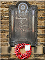 War Memorial, Chisworth Methodist Church