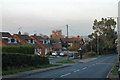 Bus stop at Hales Park