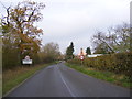 Entering Redlingfield on Church Road