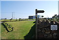 Northumberland Coastal Path sign