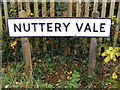 Nuttery Vale sign