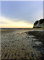 Ripples in the sand, late afternoon