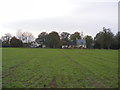 Path looking towards Abbey Hill from St.Edmund