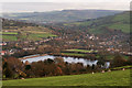 Toddbrook Reservoir from the southerly slope of Hawkhurst Head