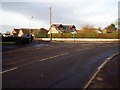 Road junction in Shirdley Hill Village