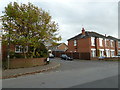 Approaching the junction of  Scotter Road and Scotter Square