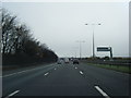 M6 northbound at Orrell