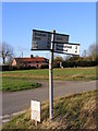 Roadsign on Syleham Road