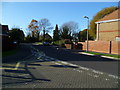 Lime Avenue looking west from the school