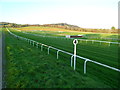 Four furlong post, Chepstow Racecourse