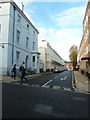 Lewes High Street- looking into Albion Street