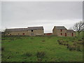 NY6560 : Ulpham Farm Buildings from the Pennine Way by Les Hull