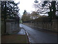 Minor road and bridge at  Abergele Hospital (2)