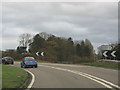 A442 at the turning for Allscott