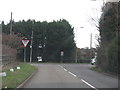 Watling Street (A5) crosses the B4379 at Crackleybank