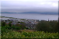 Port Glasgow town centre from Barr