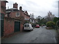 Street scene in Meole Brace village, Shrewsbury