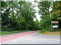 Junction between A283 and B2131 at Ramsnest Common, Surrey
