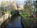 View of the railway crossing the Ravensbourne #2