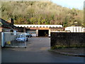 Southern entrance to Danygraig Works, Risca