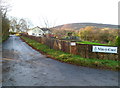 Danygraig Road passes Min-y-Coed, Risca