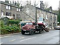 Veteran lorry on Cragg Road at Twist Clough