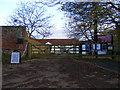 The entrance to Wingfield College & Barns