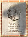 Plaque on St. Olav