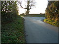 Vicarage Lane junction with Mill Lane Hellingly