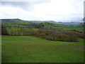 Cwm Ysberwyn from the lane east of Darowen