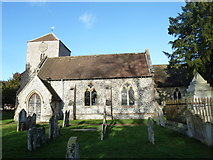 SU5953 : St Lawrence, Wootton St Lawrence- early December, 2011 by Basher Eyre