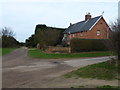 TF7321 : Tythe Cottages, Eastgate Drove, Grimston, Norfolk by Richard Humphrey