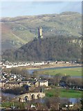NS8095 : The Abbey Craig from Stirling Castle by kim traynor