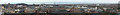 SK5639 : Panorama from The Castle terrace by Alan Murray-Rust