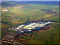 East Leake gypsum works from the air