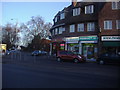 Shops on the corner of Station Road and North Hyde Road