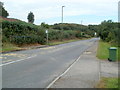 Watford Road descends towards Watford Park,Caerphilly