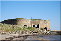 NU2328 : Lime Kilns, Beadnell Harbour by N Chadwick