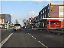 SP0781 : Entry to Kings Heath shopping area by Peter Whatley