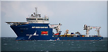 J5082 : The 'North Sea Giant' in Bangor Bay by Rossographer