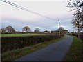 Lane from Waters Upton to the B5062