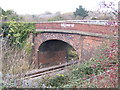 Old bridge over railway