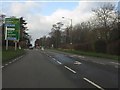 Lichfield - western bypass nearing its northern end