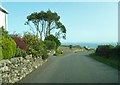 B7041 looking towards Luce Bay