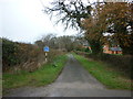 A green lane to Kidnal Hill