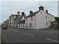 Pink house in Llanon