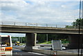 TQ5494 : Chequers Road Bridge, M25 by N Chadwick