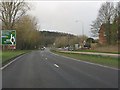 SJ8835 : A34 approaching Meaford roundabout by Peter Whatley